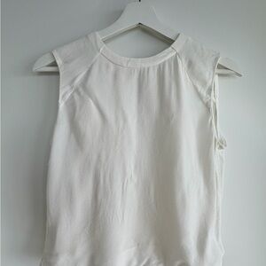 A.L.C. Elegant White Sleeveless Top XS 2